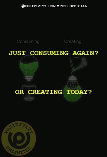 Just Consuming?? ⚠️| Create Or Stay Stuck 😶| Create your own path 🚀 | #shorts
