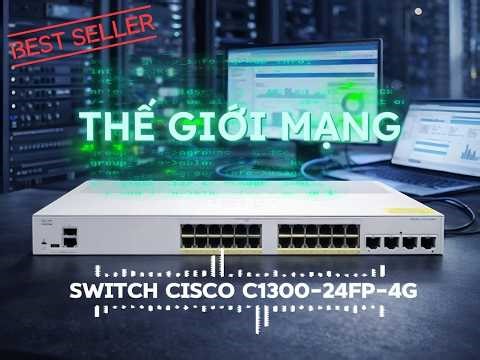 Switch Cisco C1300-24FP-4G