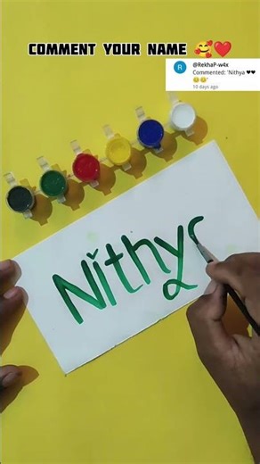 Nithya name writing ❤️🥰| #comedy #funny #teacher #viral #shortvideo