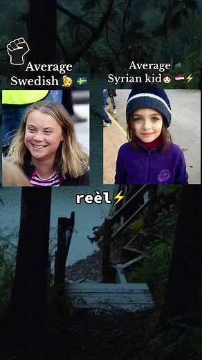🇸🇪👱‍♀️🤝🏻👧🏻🇸🇾#real #sweden #syria #real #ancient #fyp #levant | kid