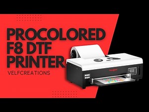 DIY DTF Printing Made Easy: Procolored F8 Printer Overview + Creative Projects!