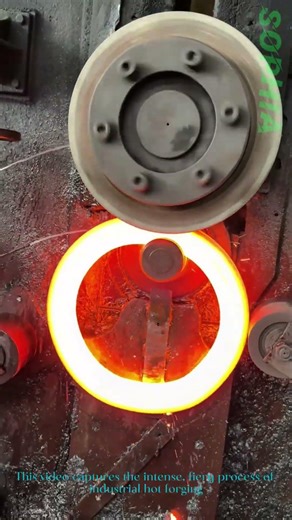 Hot Forging: Shaping Glowing Metal into a Perfect Ring