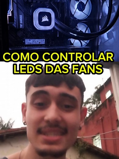 Controle LEDs das Fans do PC com Um Clique