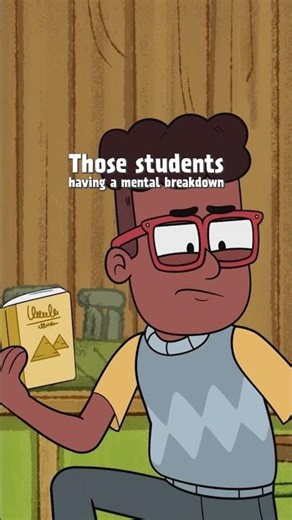 Did you smell that? Smells like exam stress 🥵 But DO. NOT. PANIC! Stay close to the real ones 💞