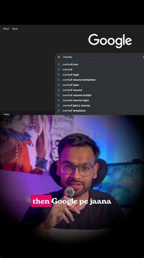 Prompt to make resume using AI