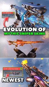 37K views · 1.3K reactions | Evolution of Mythic snipers in CODM | Strange One Gaming | Facebook
