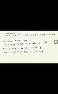 Class 11# redox reaction # titration # stoichiometry of redox reaction in solution #