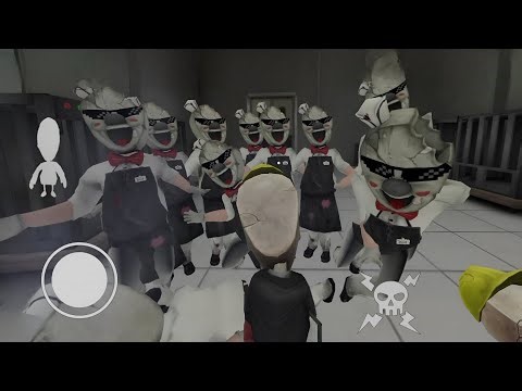 Play As Mini Rod vs Ultra Hard Rod Sullivan in Ice Scream 4 Full Gameplay