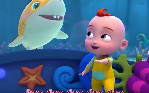 早教动画：《baby shark》英语儿歌