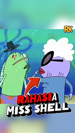 RAHASIA GELAP MISS SHELL YANG TAK TERDUGA! 👵🌊 #shorts #spongebob