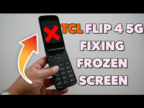 TCL Flip 4 5G How to Fix frozen screen or it won't turn on