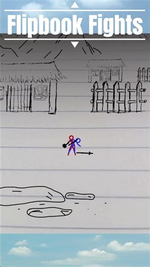 One Move Ends It | Flipbook Fights