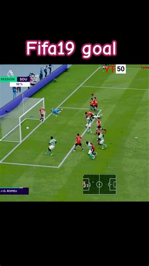 Deadly corner kick goal in FIFA 19 ⚽🔥