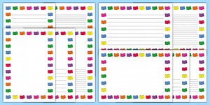 Blurb Book Border Template