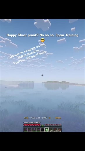 Surprise Ghast Bomb! #minecraft #smp #happyghast #gaming #minecraftjava