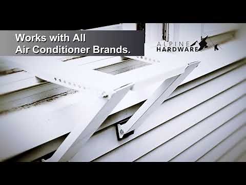 ALPINE HARDWARE Universal Window Air Conditioner Bracket