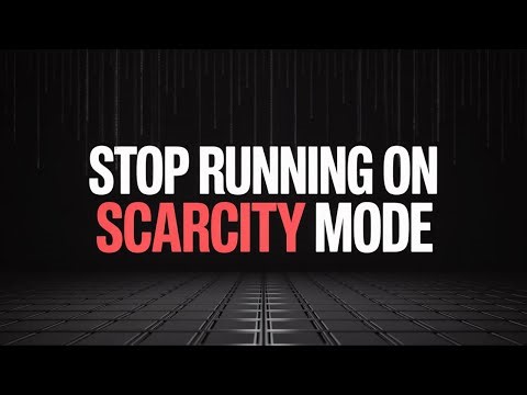 How Scarcity Mindset Creates Addiction (& the Abundance Upgrade That Saves You)