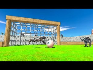 3v3 SOCCER | FANTASY PLAY FOOTBALL ARBS Animal Revolt Battle Simulator