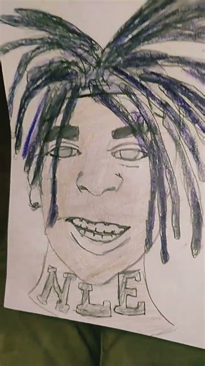 #rapper nle Choppa Drawing