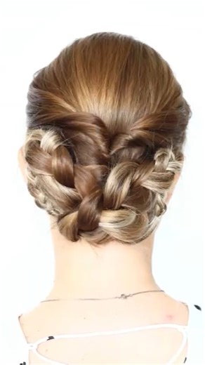 66K views · 267 reactions | Let's fancy up that braided updo! #hairstyles #viralreels #hairtutorial #hack #reels #braidstyles | Another Day Another Braid | Facebook