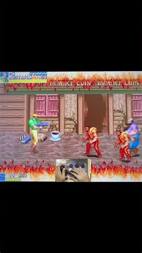 Mustapha Blasts Lash at Point-Blank Range! 🔫 Cadillacs and Dinosaurs #shorts #ytshorts #gameplay