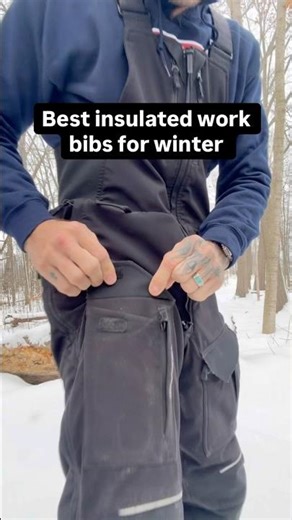 The best winter work bibs you can get. Truewerk t4 bibs. #workwear #winter #carpentry