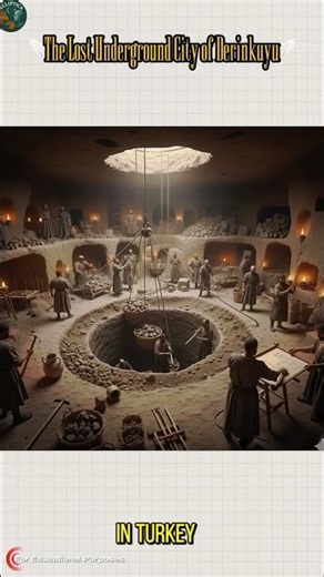 The World's Most Astounding Underground City. #documentary#usashorts#fyp