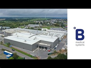 The new factory extension of B Medical Systems in Luxembourg