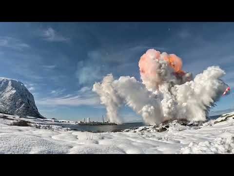 BOOM! ISAR Spectrum Rocket Impact