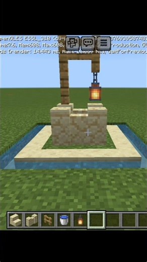 how to make a small castle 🏰 in Minecraft #youtube #minecraft #shortsfeed #youtubeshorts