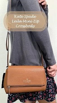 Kate Spade Leila Mini Zip Crossbody QUICK REVIEW