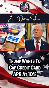 339K views · 8.5K reactions | Trump Wants To Cap Credit Card APR At 10% #Trump #MAGA #Credit #CreditCard | Eric Deters for Kentucky and America | Facebook