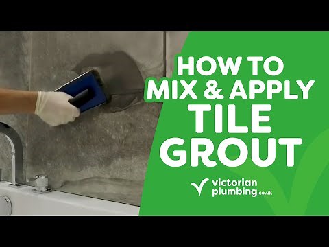How to Mix and Apply Tile Grout | Victorian Plumbing