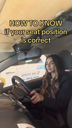 How to Ensure the Correct Driving Seat Position