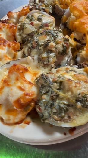 Oysters all day, every day 🦪 Come by and enjoy our oyster specials while they last! We’re serving our delicious baked oysters all day, plus a raw oyster special: a dozen fresh raw oysters for only $14. Grab your friends, bring your appetite, and make it an oyster kind of day with us. #BlackPearl #GalvestonEats #SupportLocal #EatLocal #Oysters | The Black Pearl Oyster Bar