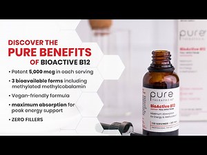 BioActive B12™ | Methylcobalamin, Adenosylcobalamin & Hydroxocobalamin for Optimal B12 Absorption