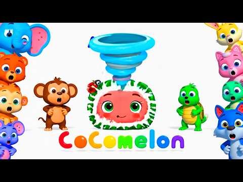 CoComelon Tornado Stole the Logo! Unused Intro Logo Effects | Bumper Bloopers