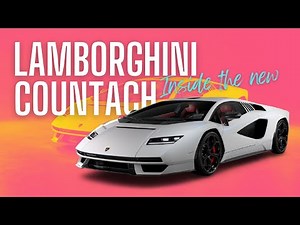 Inside the Lamborghini Countach LPI 800-4 - Interior, Price and much more