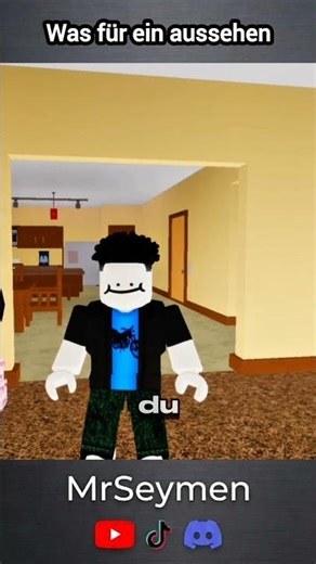 Was für ein aussehen #roblox #deutsch