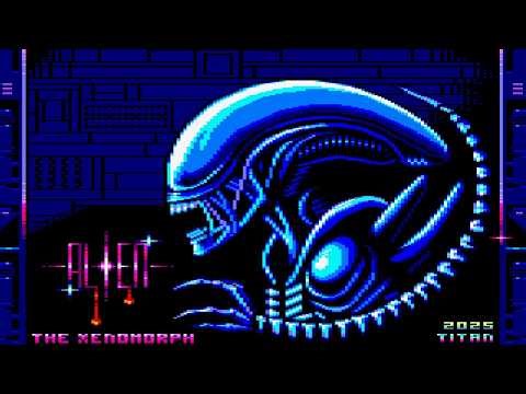 [Amstrad CPC] Alien The Xenomorph - Longplay