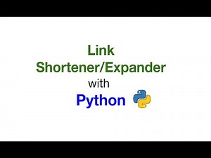 Link Shorten-er with Python