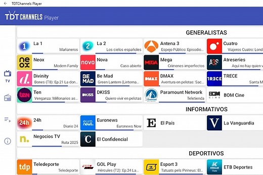 Ya es posible instalar TDTChannels Player en Windows 10 y 11: miles de canales de TDT sin salir de tu PC