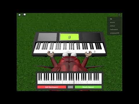 first love / late spring- mitski (roblox piano cover !)