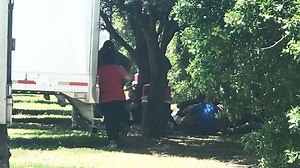 17 immigrants found in south Texas 18-wheeler, police say