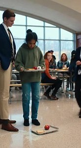 Rich brat kicked a little girl’s lunch tray — Cafeteria went dead silent when they realized he was the principal’s son. But the real panic didn’t start until her big brother rolled in for revenge with 400 Iron Spartans riders. Chapter 1: The Sound of Silence The sound of the plastic tray hitting the linoleum floor wasn’t loud, but it was ugly. It was the sound of humiliation. It echoed through the cavernous Oakhaven High cafeteria, cutting through the roar of a thousand conversations, the scrapi