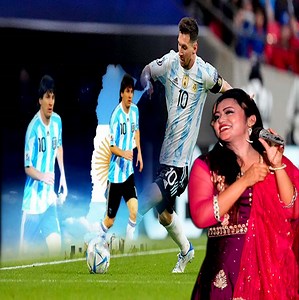 2.5M views · 53K reactions | নিজের দল আর্জেন্টিনার জন্য কষ্টে ভরা গান  #শিল্পী লাভলী 殺 | Ancholik Music | Facebook