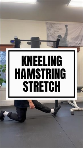 How to Do the Kneeling Hamstring Stretch 🦵 Unlock Tight Hamstrings FAST! 💪🔥