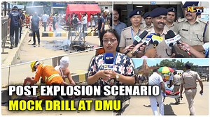 40K views · 689 reactions | POST EXPLOSION SCENARIO MOCK DRILL AT DMU...
