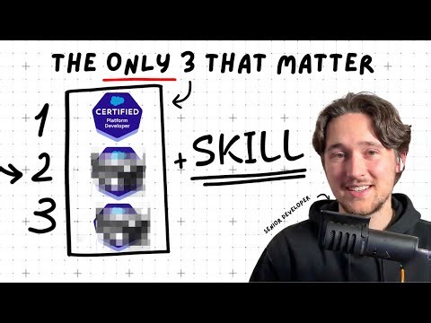 The Only 3 Certifications You Need as a Salesforce Developer