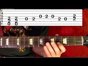 Crazy Train Guitar Lesson by Randy Rhoads ( 1 of 3 )